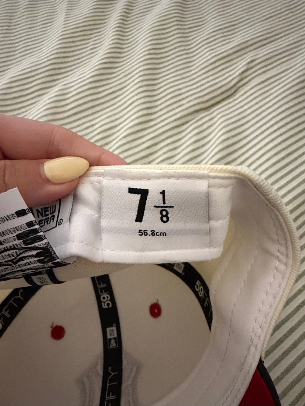 Yankees fitted 7 1/8 inch